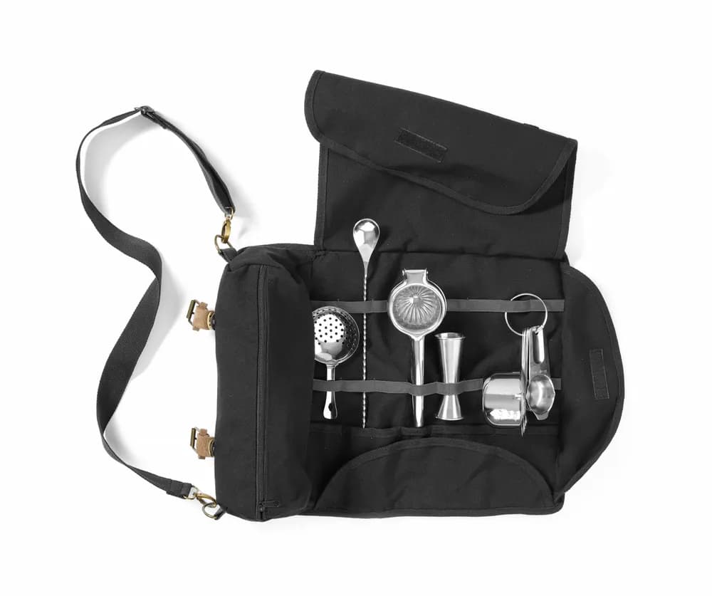 Vis Bartender bag, BarUp, Black, 210x370x(H)70mm, bilde 3