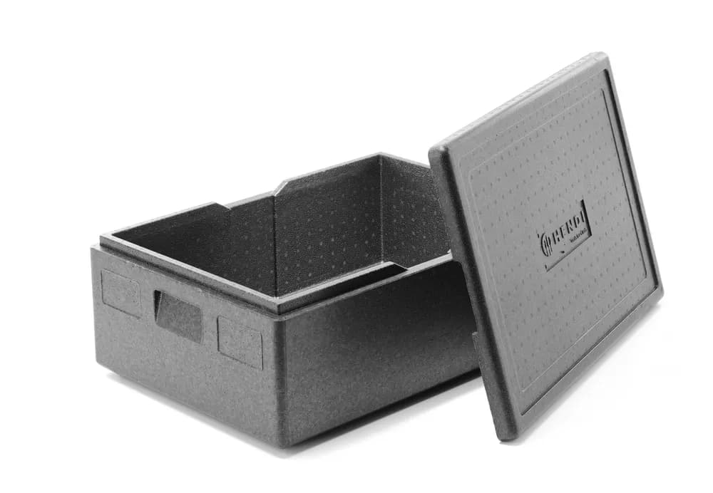 Vis Thermal insulation container, HENDI, Kitchen Line, GN 1/1, 53L, Black, 685x485x(H)260mm, bilde 2