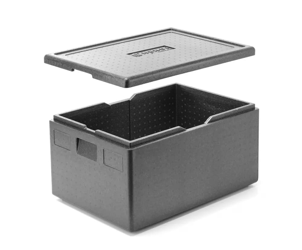 Vis Thermal insulation container, HENDI, Kitchen Line, GN 1/1, 80L, Black, 685x485x(H)360mm, bilde 3