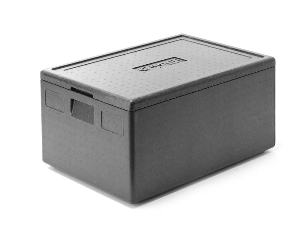 Vis Thermal insulation container, HENDI, Kitchen Line, GN 1/1, 53L, Black, 685x485x(H)260mm, bilde 5