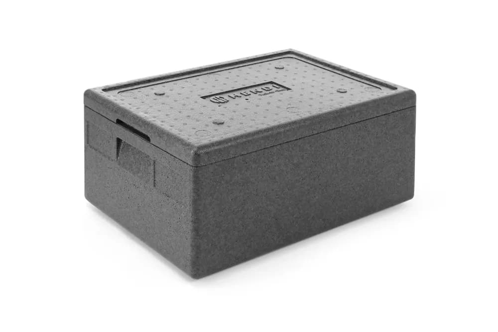 Vis Thermal insulation container, HENDI, Kitchen Line, GN 1/1, 53L, Black, 685x485x(H)260mm, bilde 4
