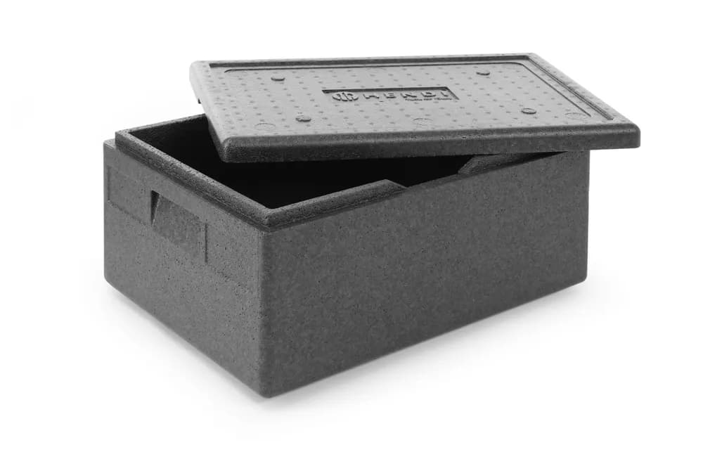 Vis Thermal insulation container, HENDI, Kitchen Line, GN 1/1, 40L, Black, 600x400x(H)283mm, bilde 4