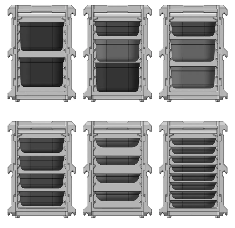 Vis Thermo catering box, HENDI, Profi Line, GN 1/1, 100L, 635x465x(H)660mm, bilde 4