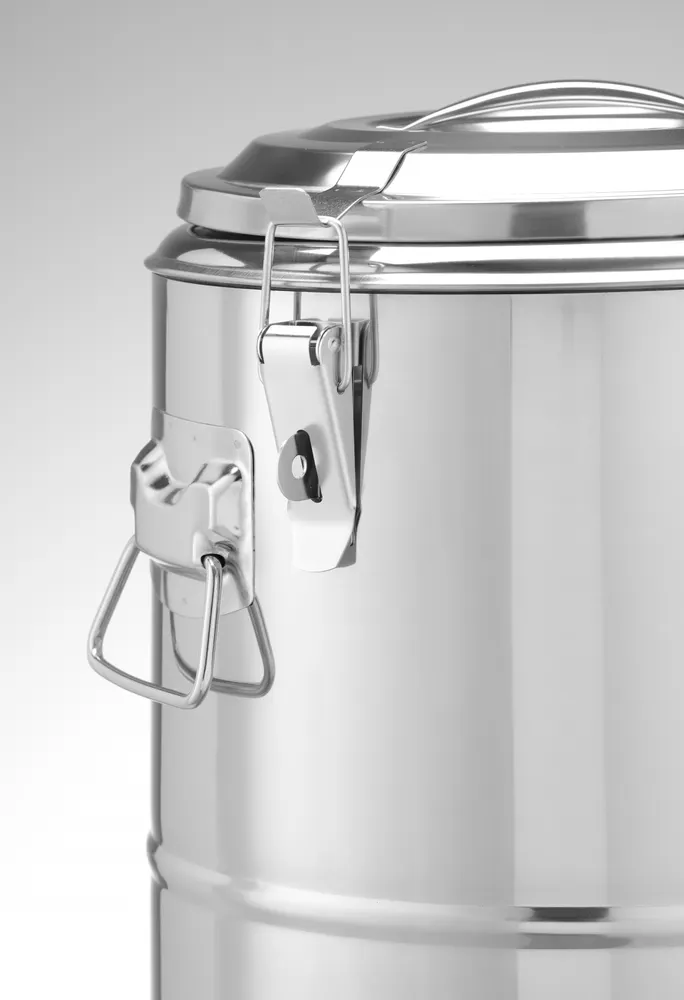 Vis Insulated portable container, HENDI, Kitchen Line, 19L, Silver, ⌀350x(H)400mm, bilde 5