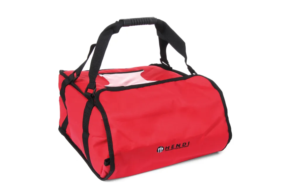 Vis Pizza delivery bag 35 cm, HENDI, 4 boxes, 370x370x(H)200mm, bilde 2