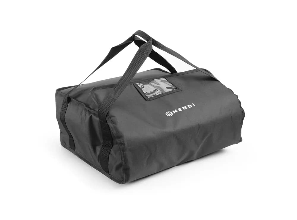 Pizza delivery bag 45 cm Kitchen Line, HENDI, Kitchen Line, Black, 470x470x(H)210mm