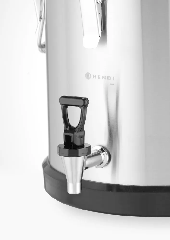 Vis Insulated portable container – with a tap, HENDI, Profi Line, 20L, Silver, ⌀330x(H)360mm, bilde 5