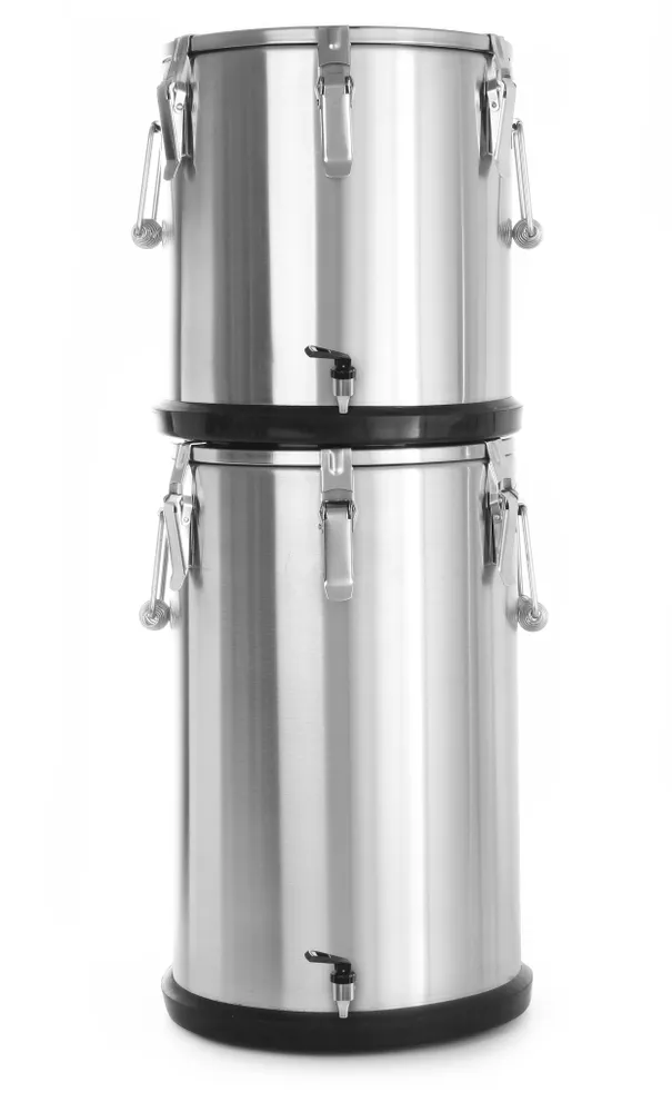 Vis Insulated portable container – with a tap, HENDI, Profi Line, 20L, Silver, ⌀330x(H)360mm, bilde 10