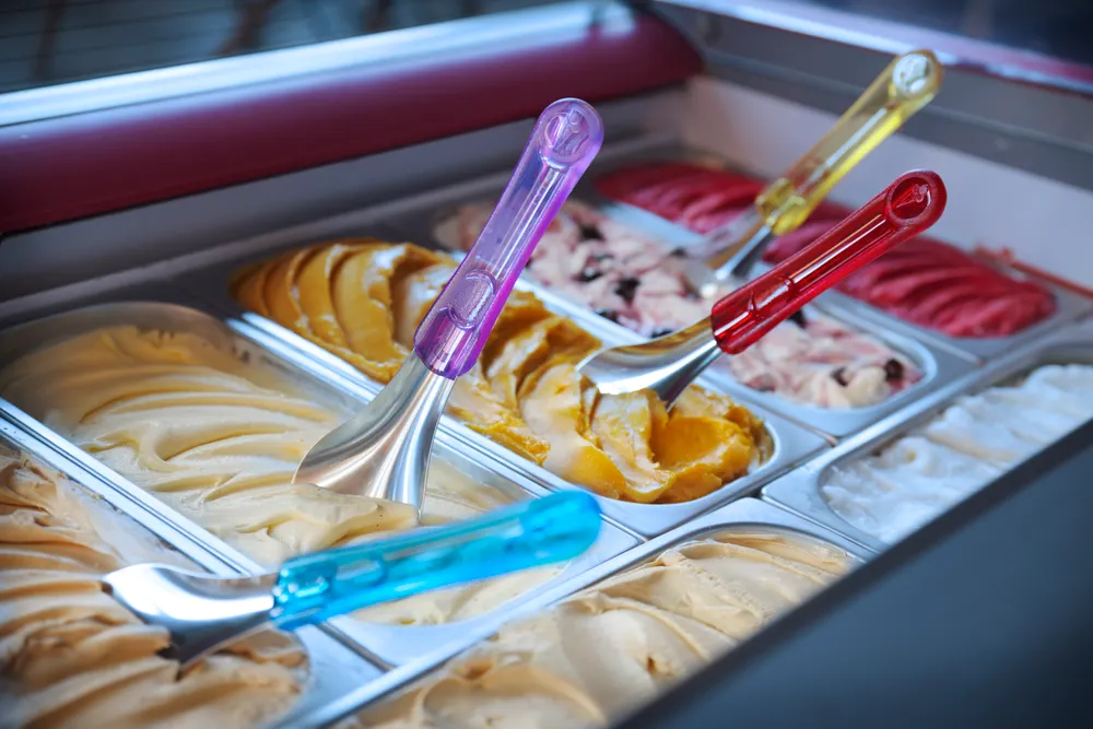 Vis Ice cream spatula, HENDI, Yellow, (L)260mm, bilde 4