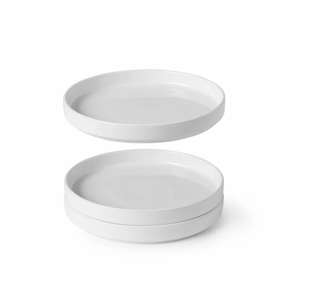 Vis Plate with high rim Oslo, HENDI, Oslo, White, ⌀240x(H)26mm, bilde 3