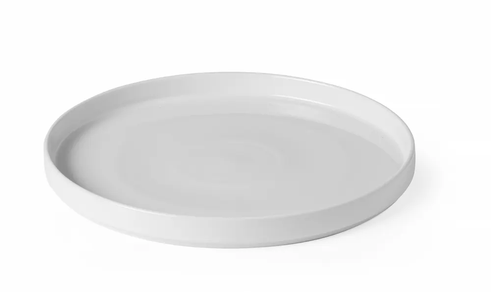 Plate with high rim Oslo, HENDI, Oslo, White, ⌀280x(H)28mm
