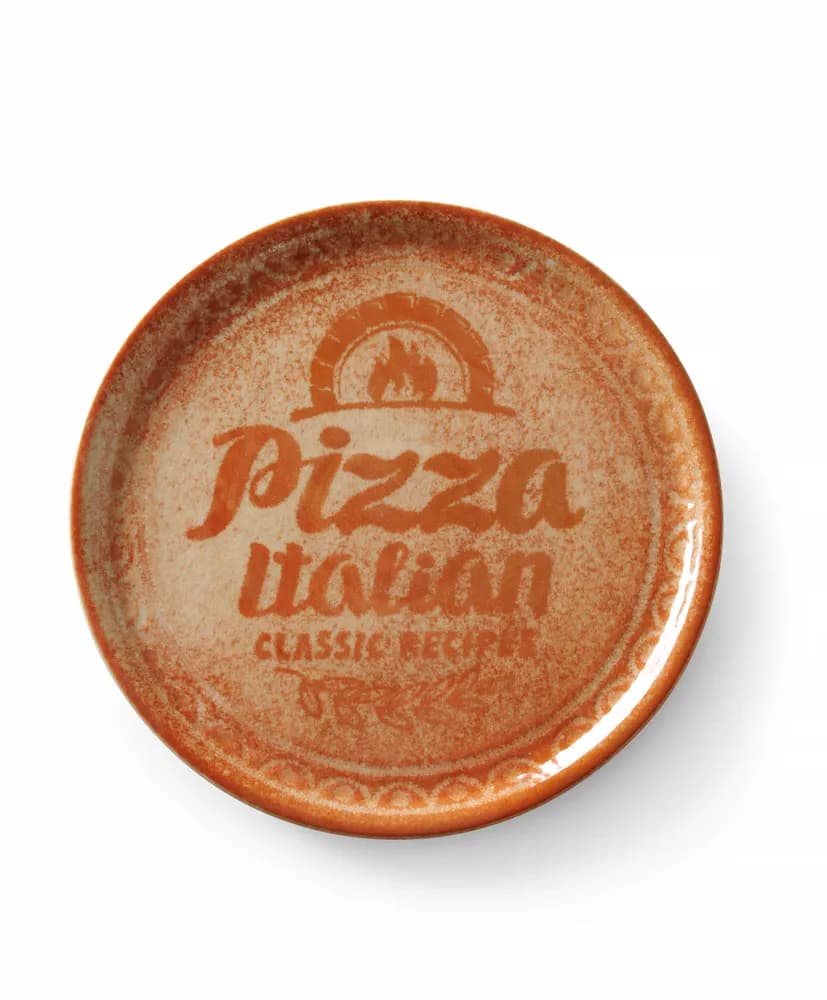 Vis Pizza plate Recipe Collection Brick Red, HENDI, Red, ⌀330mm, bilde 5