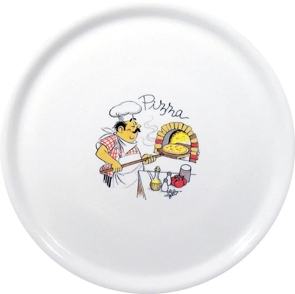 Pizza plate Traditional, HENDI, White, ⌀310mm
