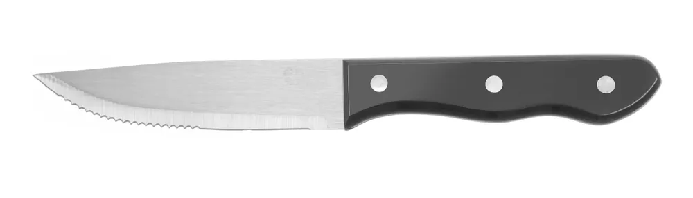 Steak knife XL, HENDI, Profi Line, Black, 6 pcs., (L)250mm