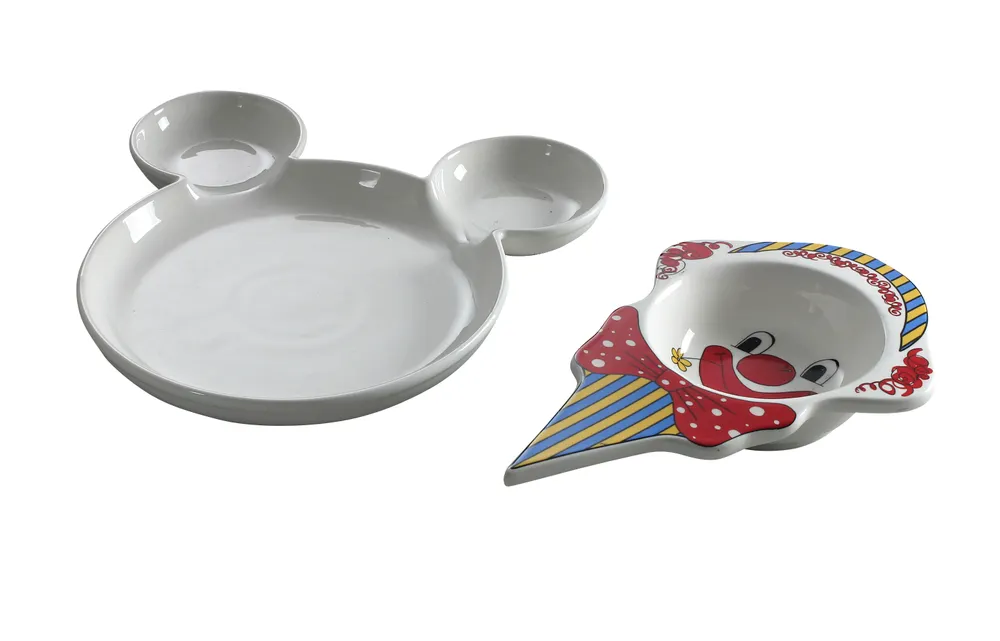 Vis Plate, bear shape, HENDI, Miś, ⌀265mm, bilde 2