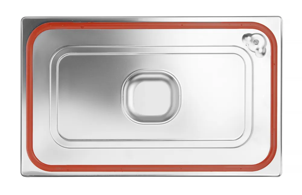 Vis Lid for GN containers with silicone rim, HENDI, Profi Line, GN 1/4, 265x162mm, bilde 6