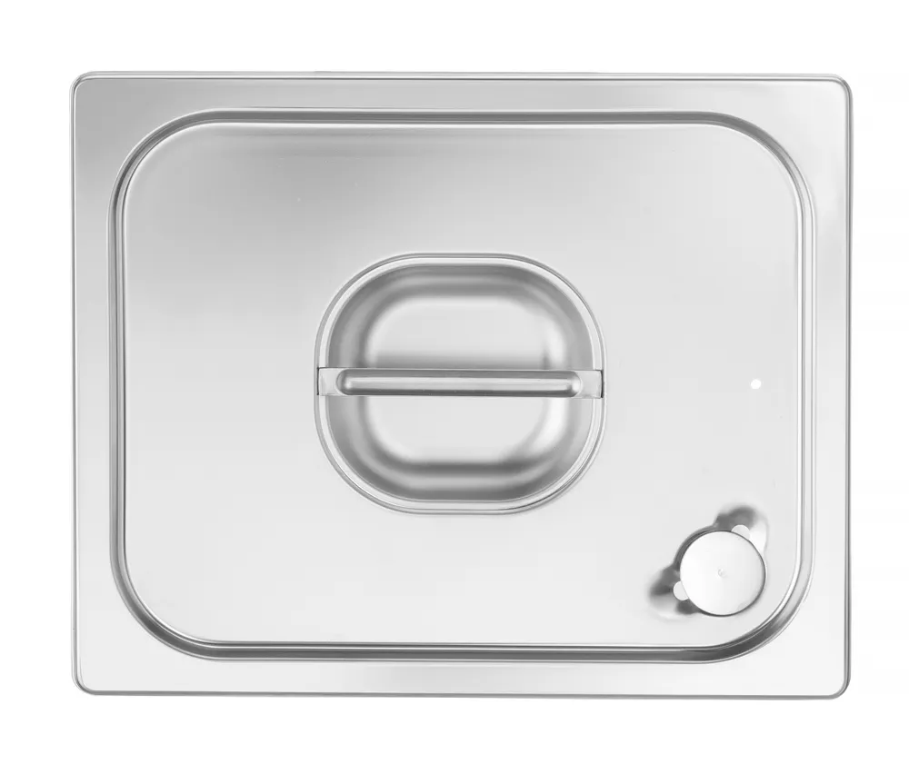 Vis Lid for GN containers with silicone rim, HENDI, Profi Line, GN 1/2, 265x325mm, bilde 2