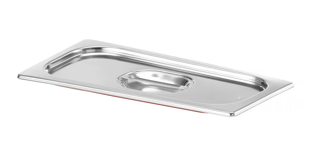 Lid for GN containers with silicone rim, HENDI, Profi Line, GN 1/3, 325x176mm