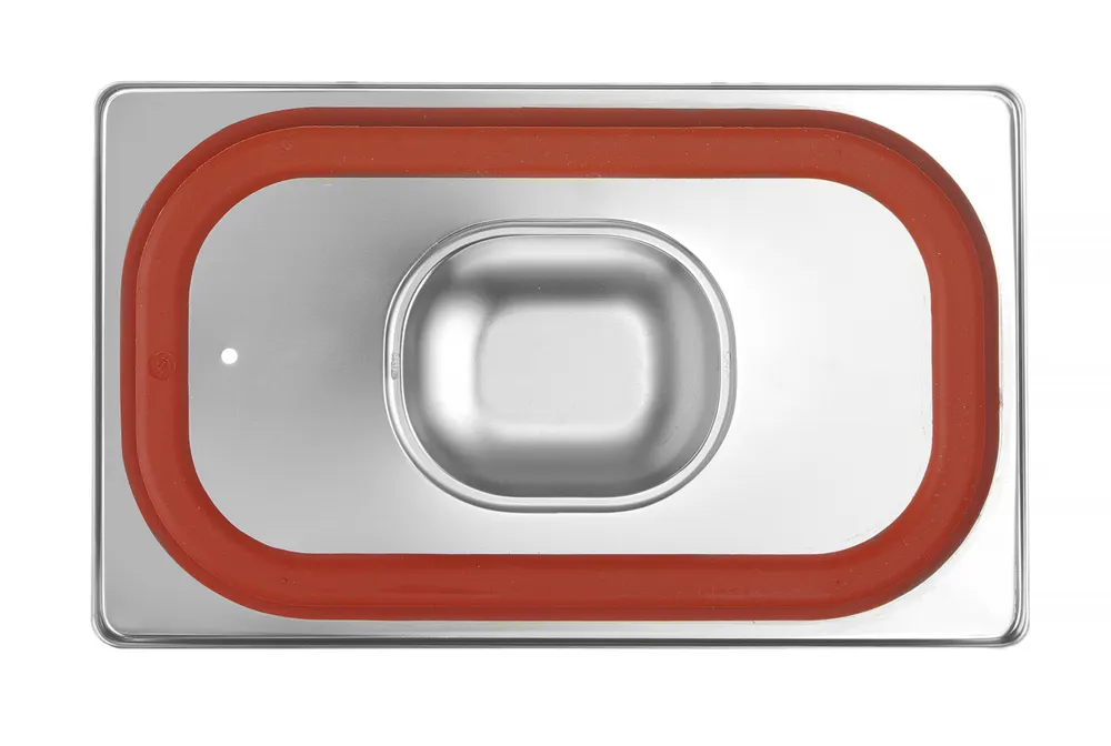 Vis Lid for GN containers with silicone rim, HENDI, Profi Line, GN 1/4, 265x162mm, bilde 3
