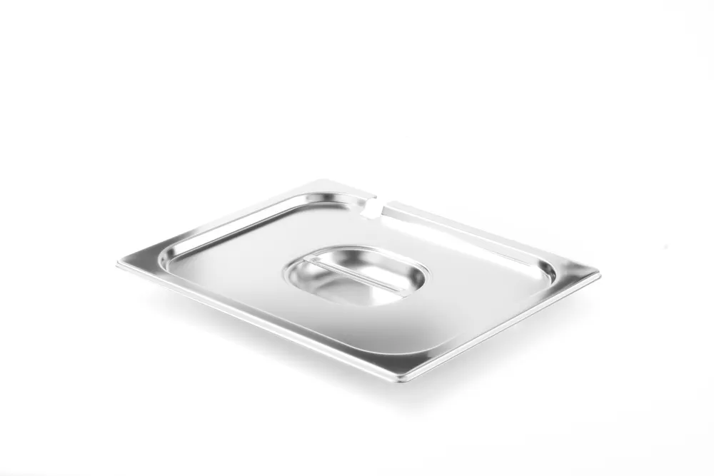 Vis Lid for GN containers with spoon recess, HENDI, Profi Line, GN 1/4, 265x162mm, bilde 5