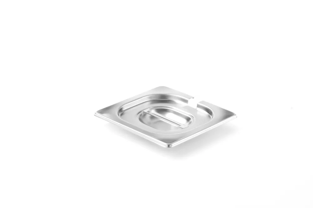 Vis Lid for GN containers with spoon recess, HENDI, Profi Line, GN 1/4, 265x162mm, bilde 4
