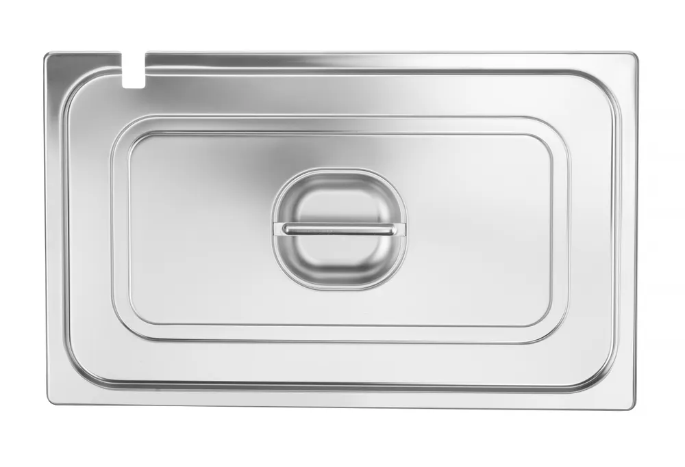 Vis Lid for GN containers with spoon recess, HENDI, Profi Line, GN 1/1, 530x325mm, bilde 2