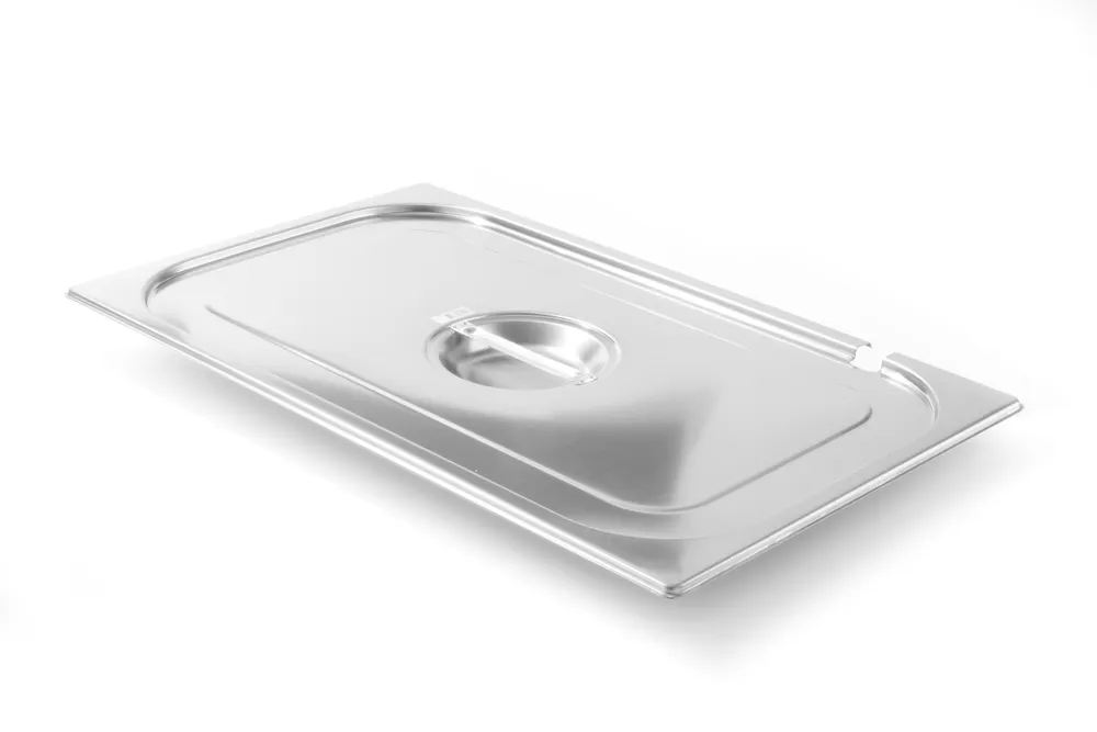 Lid for GN containers with ladle recess, HENDI, Kitchen Line, GN 1/1, 530x325mm