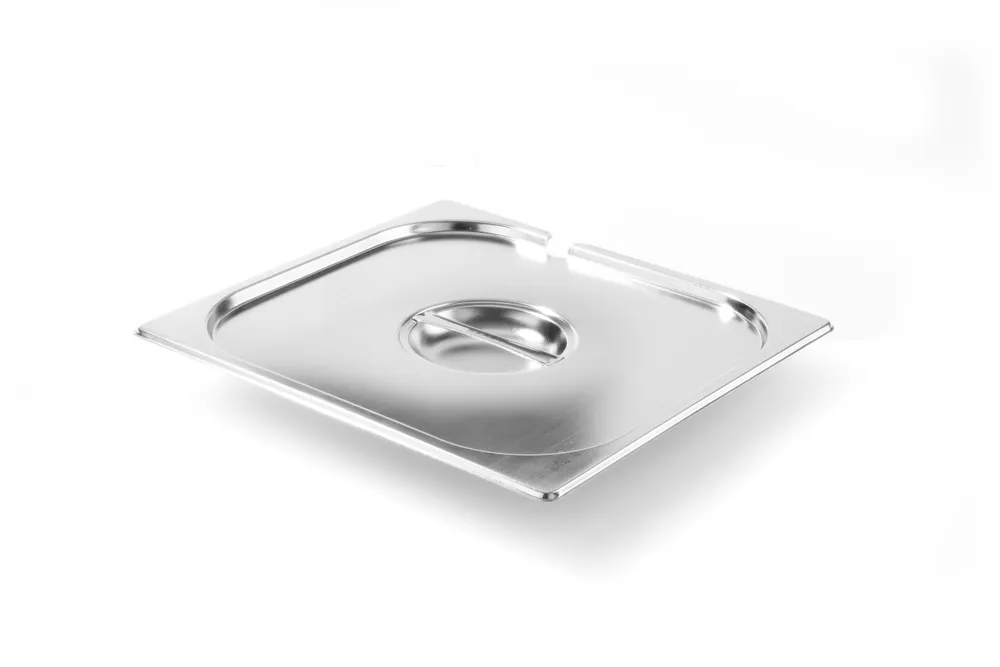 Vis Lid for GN containers with ladle recess, HENDI, Kitchen Line, GN 1/2, 265x325mm, bilde 2