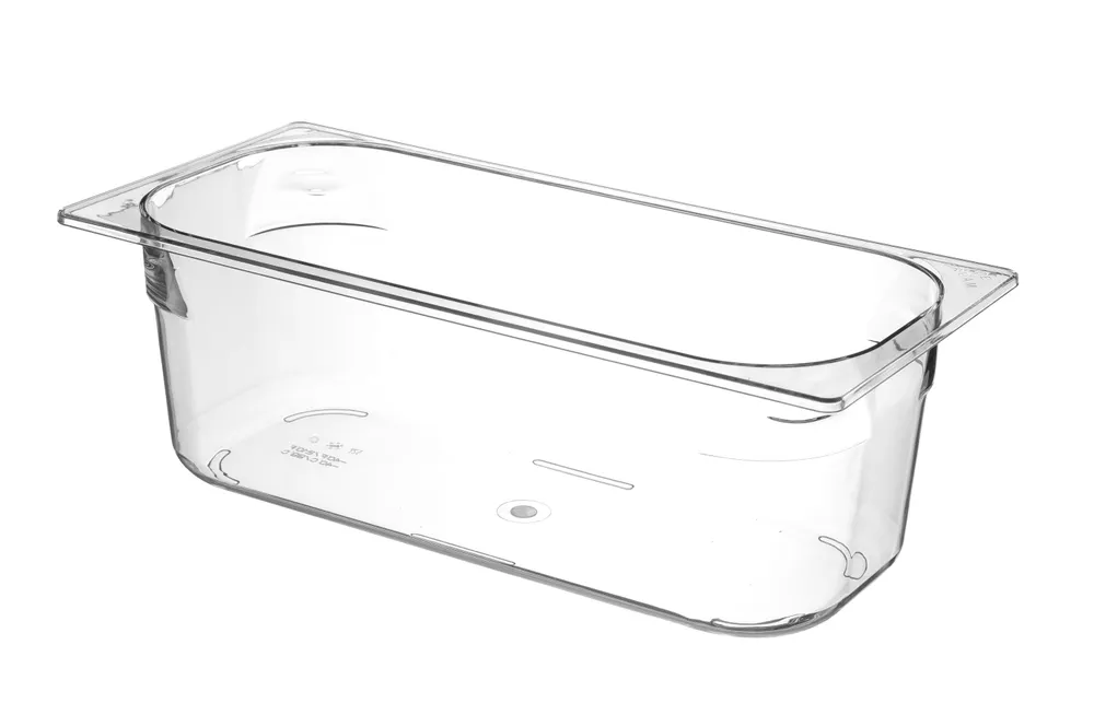 Vis Polycarbonate ice cream container, HENDI, 5L, Black, 360x165x(H)120mm, bilde 3
