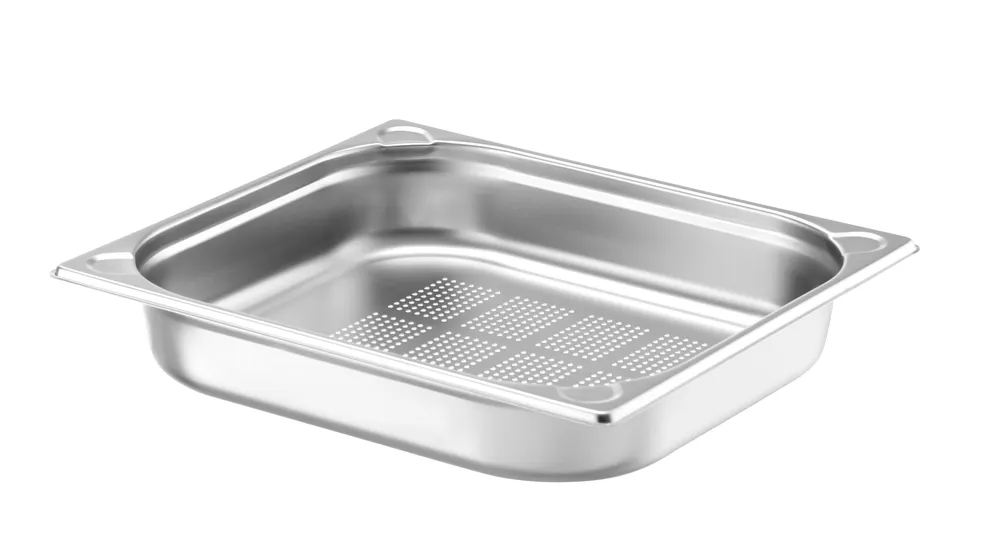 Vis Container GN 2/3 perforated, HENDI, Kitchen Line, GN 2/3, 5,5L, (H)65mm, bilde 2