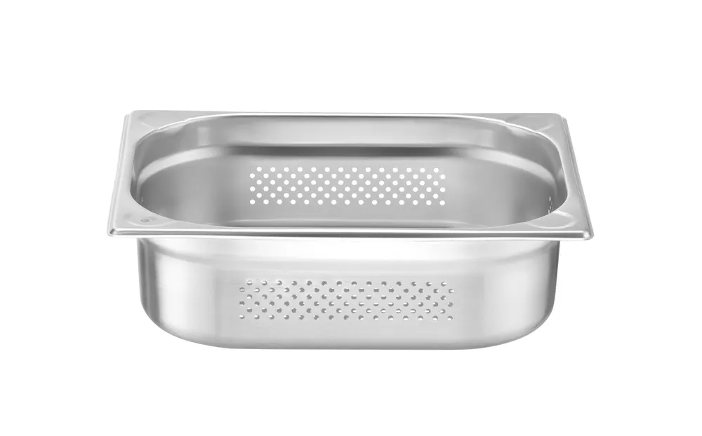 Container GN 1/2 perforated, HENDI, Kitchen Line, GN 1/2, 6,5L, (H)100mm