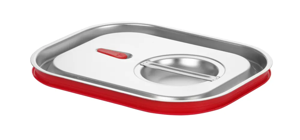 Vis Lid for GN containers with silicone rim, HENDI, Kitchen Line, GN 1/1, 530x325mm, bilde 3