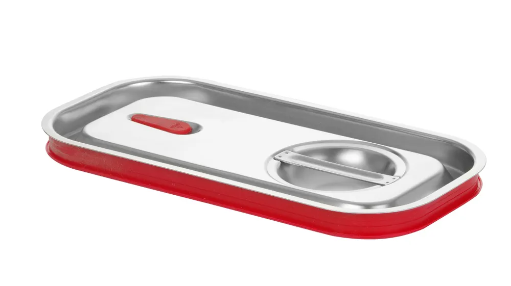 Vis Lid for GN containers with silicone rim, HENDI, Kitchen Line, GN 1/1, 530x325mm, bilde 4