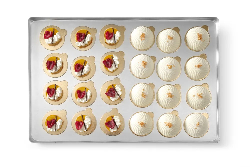 Vis Confectionery display tray, HENDI, Silver, 300x200x(H)20mm, bilde 3