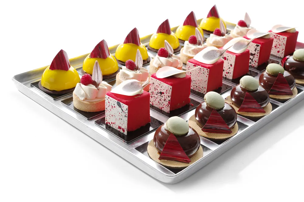 Vis Confectionery display tray, HENDI, Silver, 600x400x(H)20mm, bilde 4