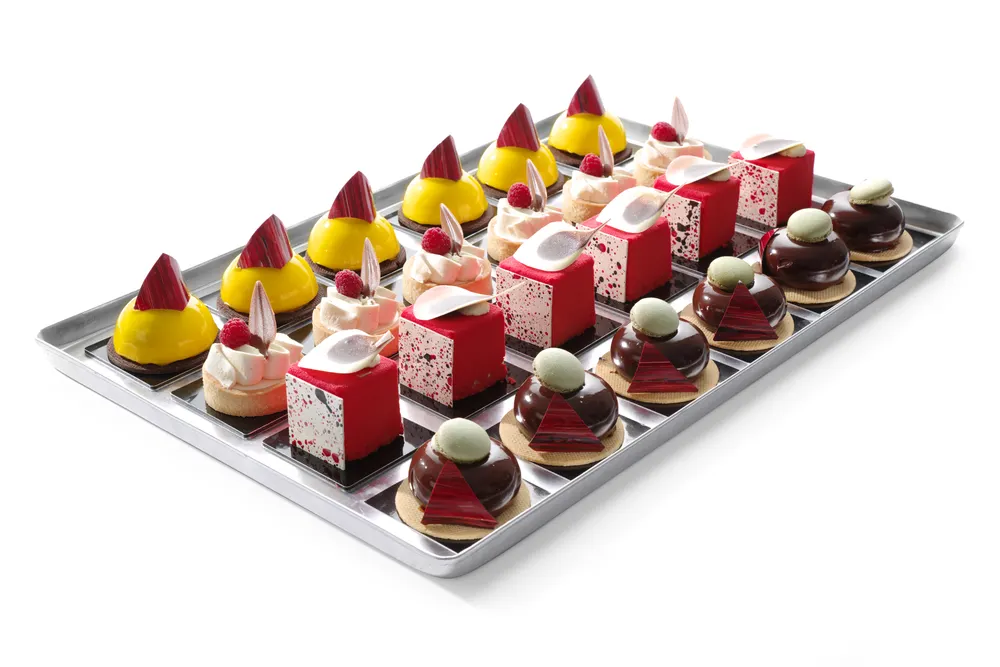 Vis Confectionery display tray, HENDI, Silver, 600x400x(H)20mm, bilde 3