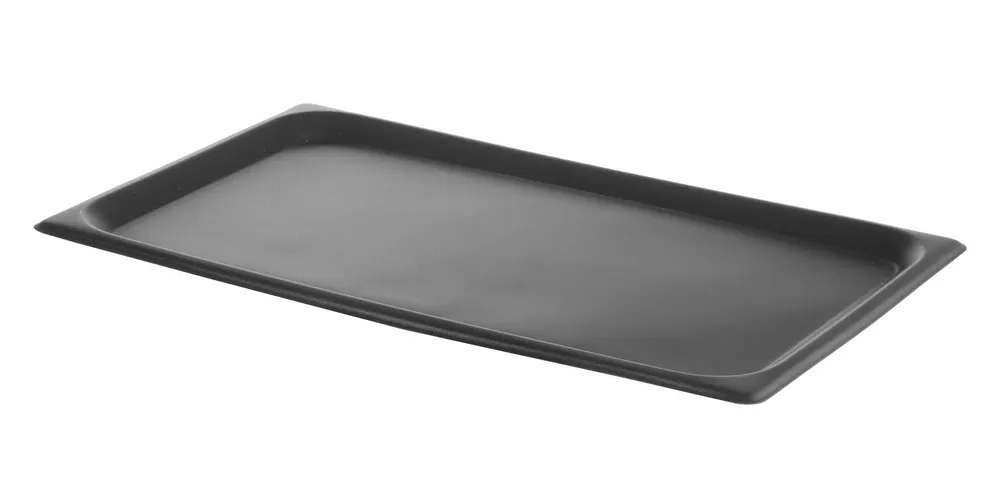 Vis Oven tray with non-stick coating CONVECTOMAT ROAST, HENDI, GN 1/1, Black, 530x325x(H)17mm, bilde 2
