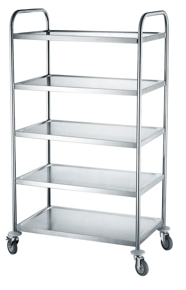 Serving trolley with 5 shelves, HENDI, 905x585x(H)1545mm
