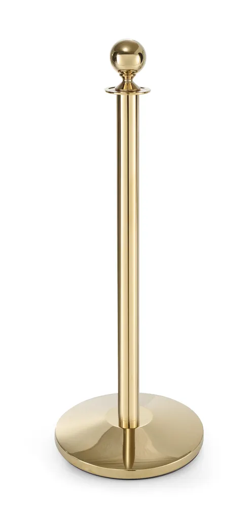 Vis Barrier post gold finish, HENDI, base, ⌀360x(H)65mm, bilde 4