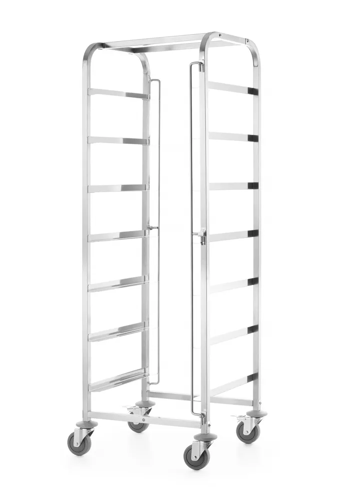Vis Mobile trolley for dishwasher baskets - 7 x 500x500 mm, HENDI, 615x560x(H)1710mm, bilde 2