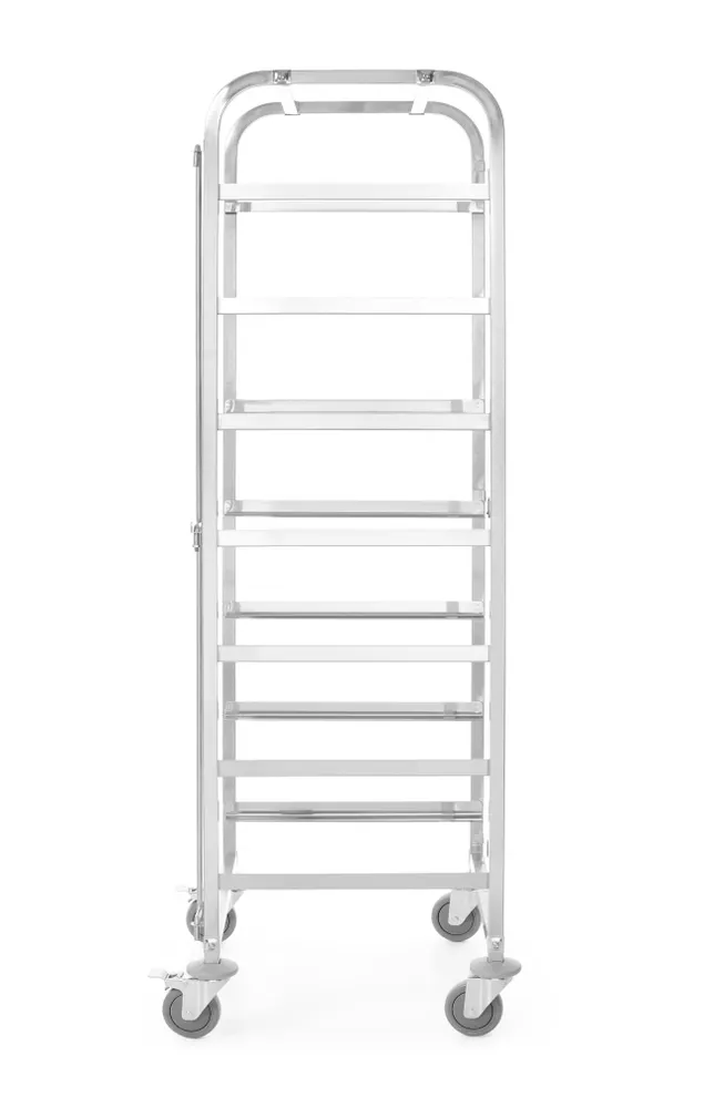 Mobile trolley for dishwasher baskets - 7 x 500x500 mm, HENDI, 615x560x(H)1710mm