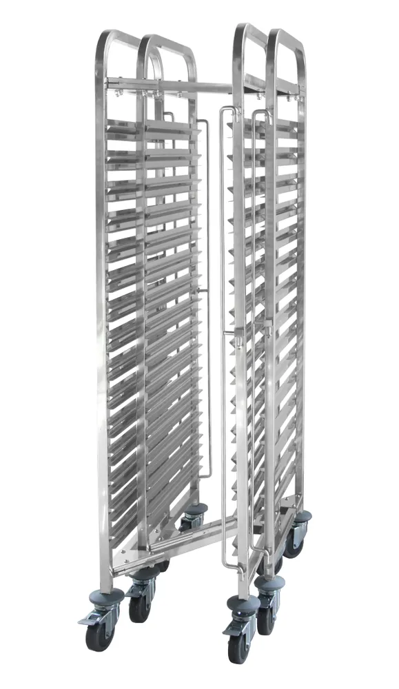 Clearing trolley compact storage - 15 x GN 1/1, HENDI, 445x610x(H)1710mm