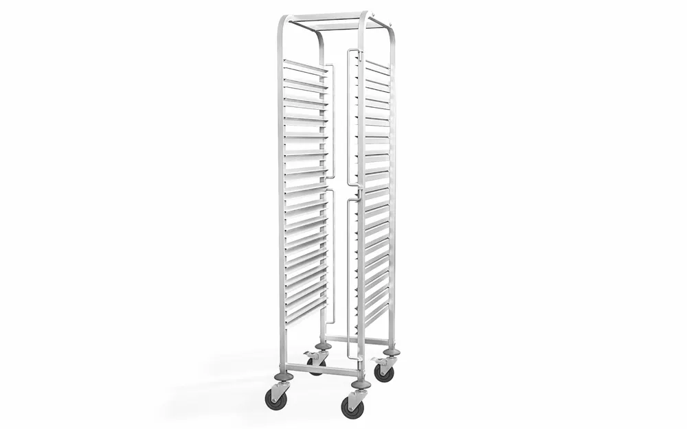 Clearing trolley - 15 x GN 1/1, HENDI, Profi Line, 440x610x(H)1710mm