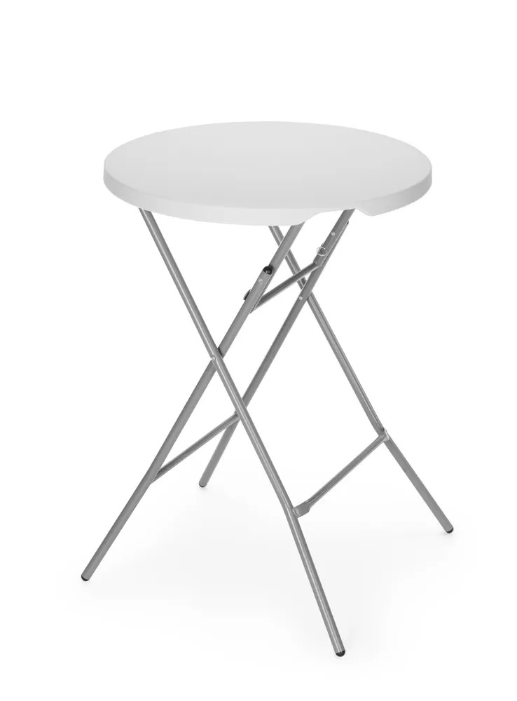 Vis Bar table, AmerBox, max. load 80 kg., White, ⌀800x(H)1100mm, bilde 3