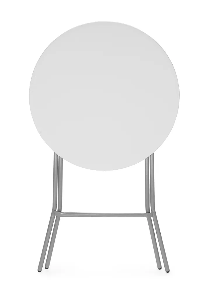 Vis Bar table, AmerBox, max. load 80 kg., White, ⌀800x(H)1100mm, bilde 4