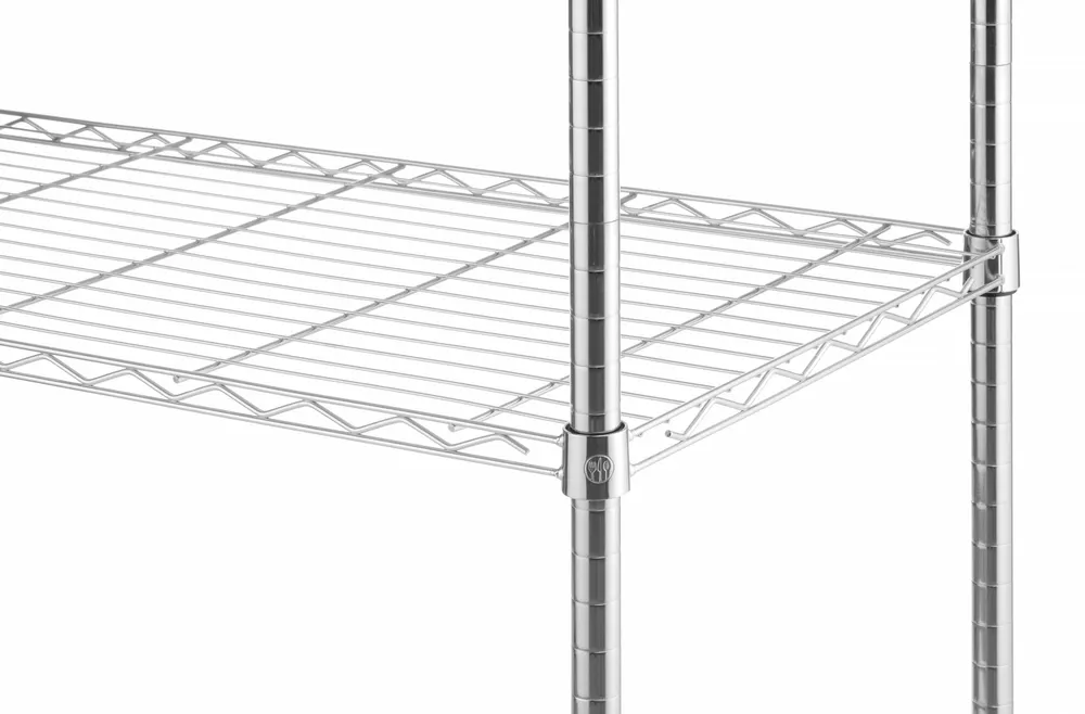 Vis Storage rack with 5 shelves, HENDI, Chrome, 910x455x(H)1830mm, bilde 9
