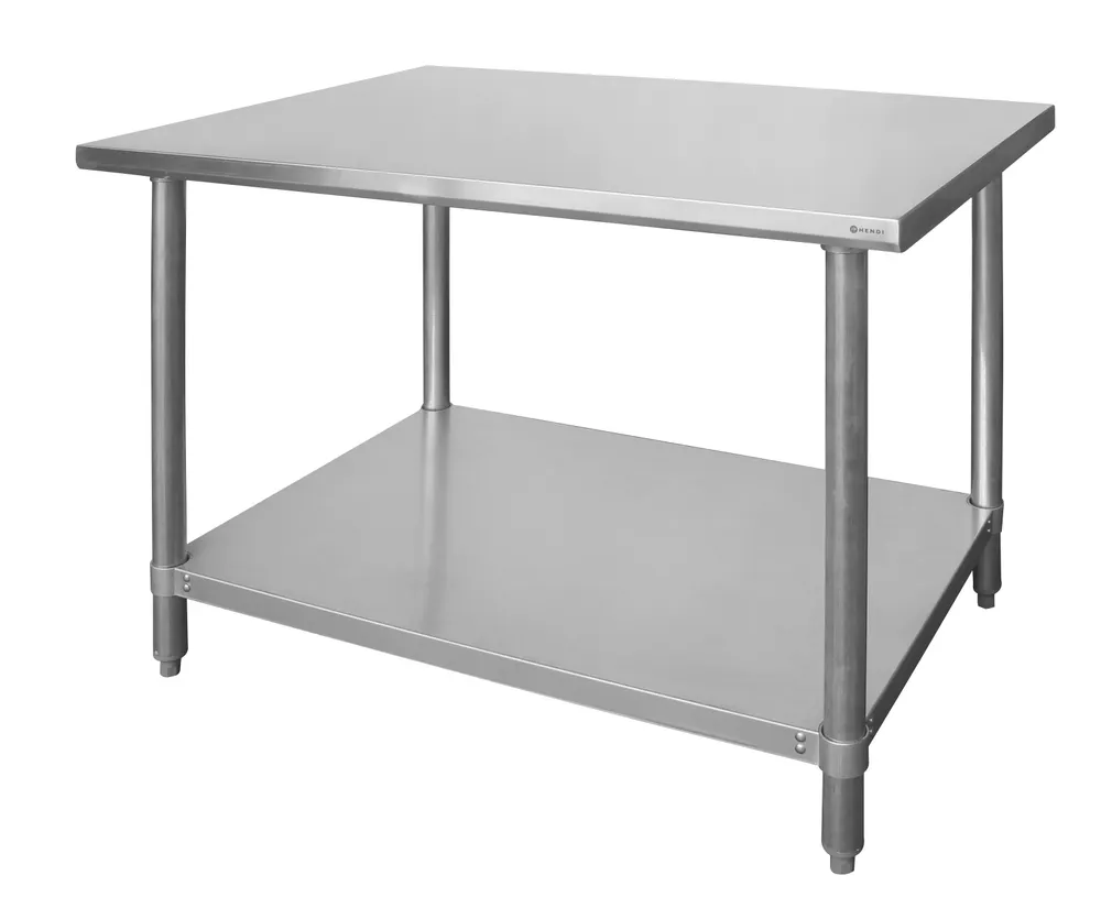 Central work table, HENDI, Budget Line, 1600x600x(H)850mm