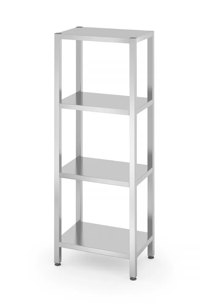 Vis Storage rack with 4 full shelves – bolted, HENDI, Kitchen Line, 1000x600x(H)1800mm, bilde 3