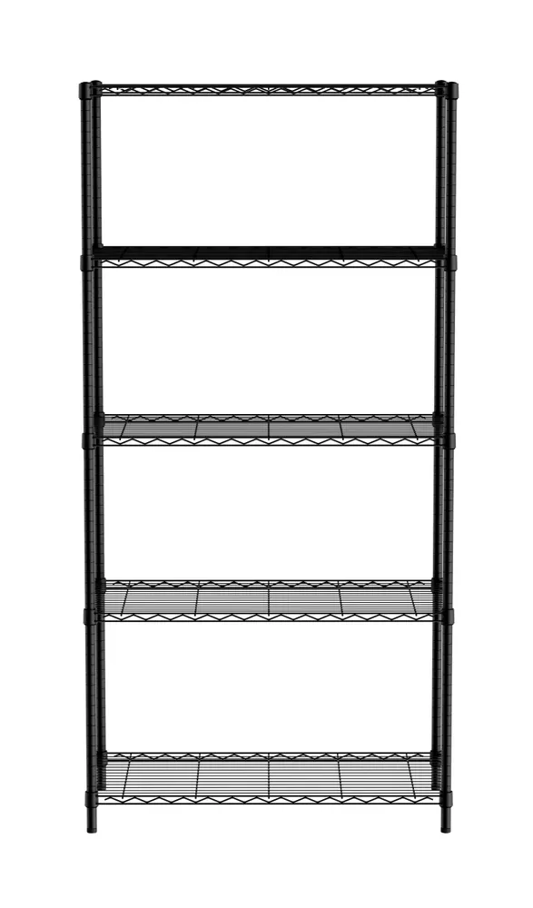 Vis Storage rack with 5 shelves, HENDI, Chrome, 910x455x(H)1830mm, bilde 6