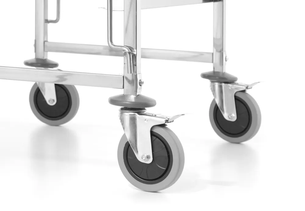Vis Racking trolley , HENDI, Kitchen Line, 15 tray guides 600x400, Silver, 470x620x(H)1735mm, bilde 3